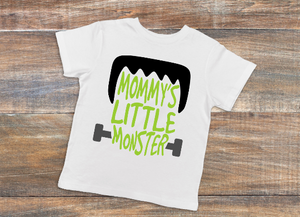 100% Cotton Mommy's Little Monster Bodysuit/Tee
