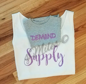 Supply and demand 100% cotton set