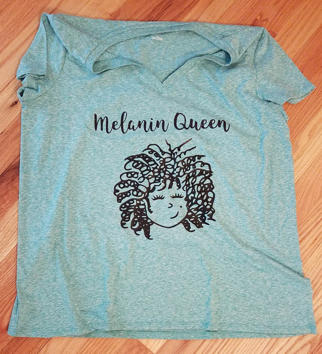 Melanin Queen 100% cotton tee