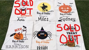 Personalized Trick or Treat Bag